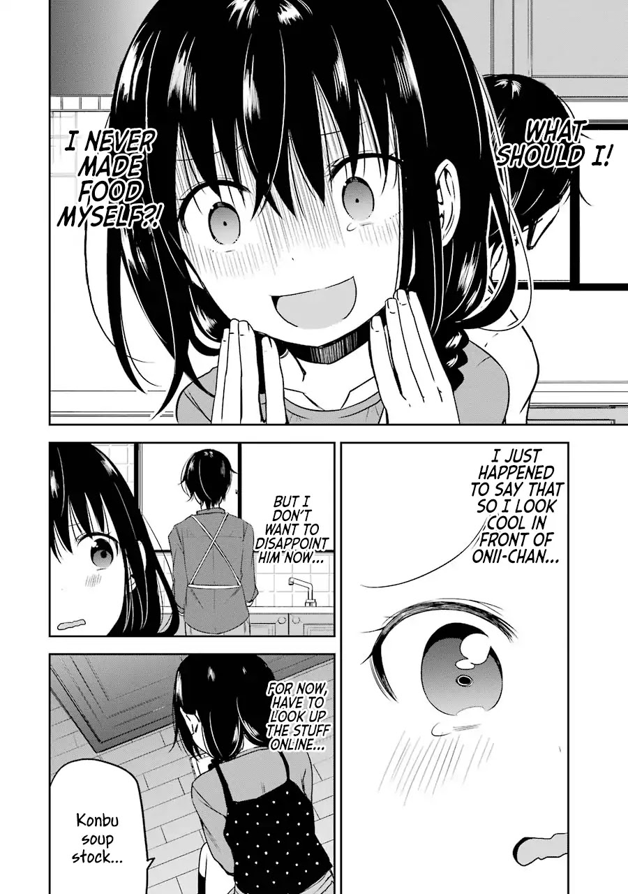 Oniisan no Hikkoshi no Kataduke ga Susumanai Chapter 12 page 6 - Chapter 12: I want to make something with Onii-chan