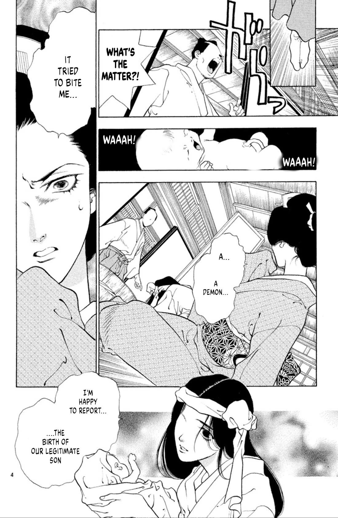 Onikirimaru Chapter 101 page 4 - Chapter 101: Kishimojin (part 1)
