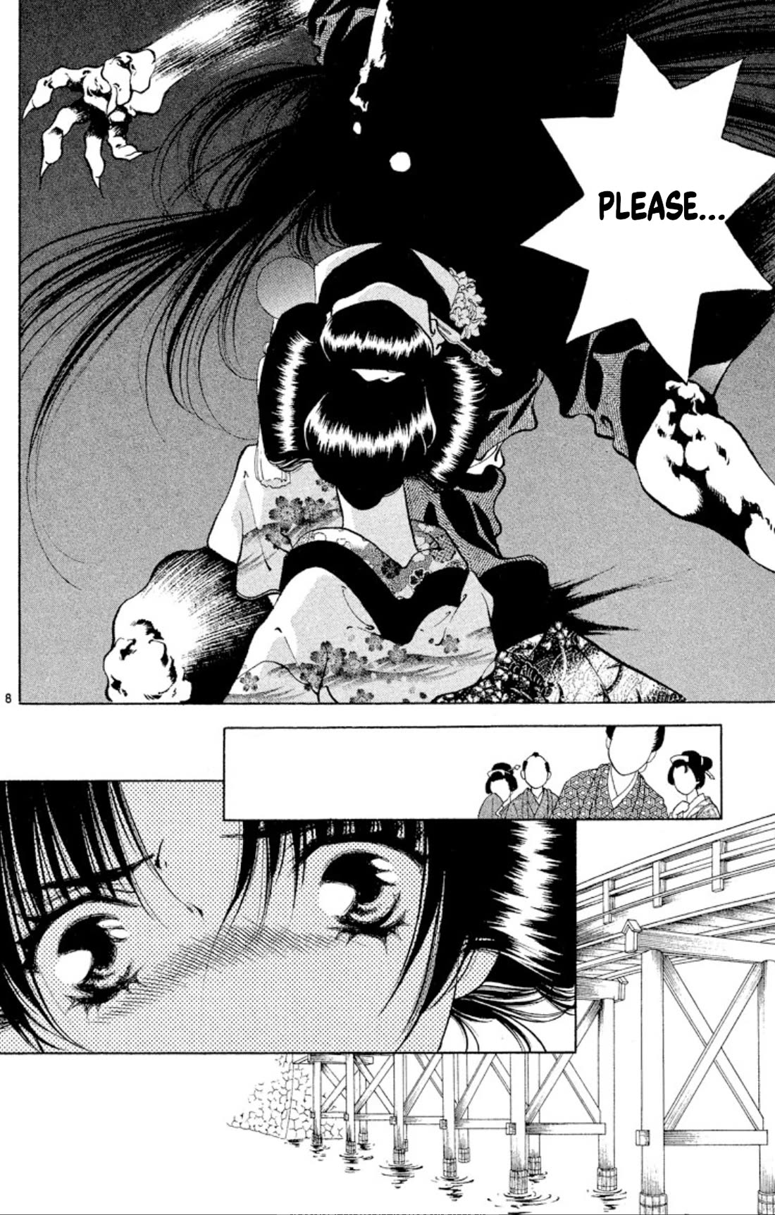 Onikirimaru Chapter 101 page 8 - Chapter 101: Kishimojin (part 1)