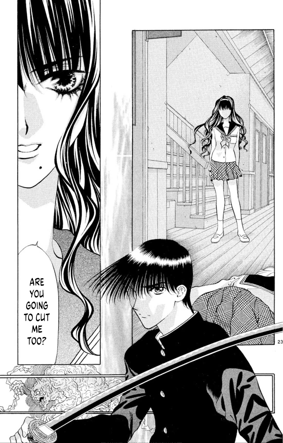 Onikirimaru Chapter 104 page 23 - Chapter 104: The beautiful oni (part 2)