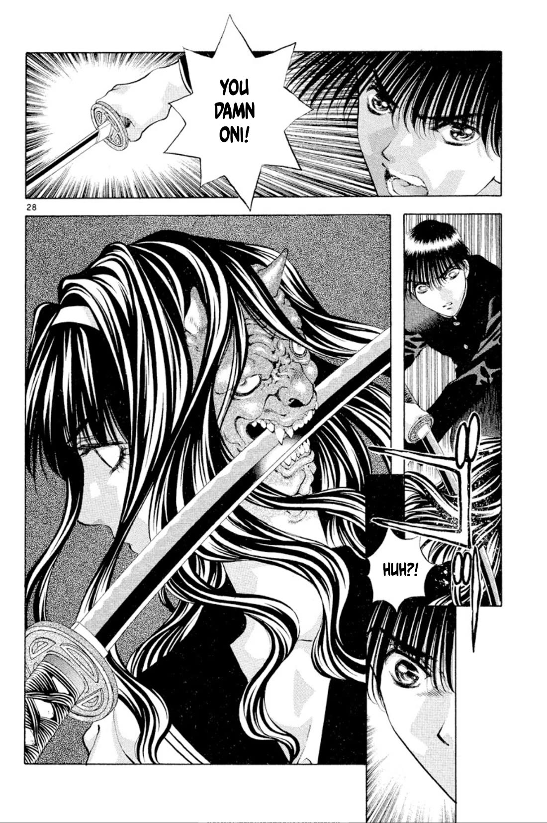 Onikirimaru Chapter 104 page 28 - Chapter 104: The beautiful oni (part 2)