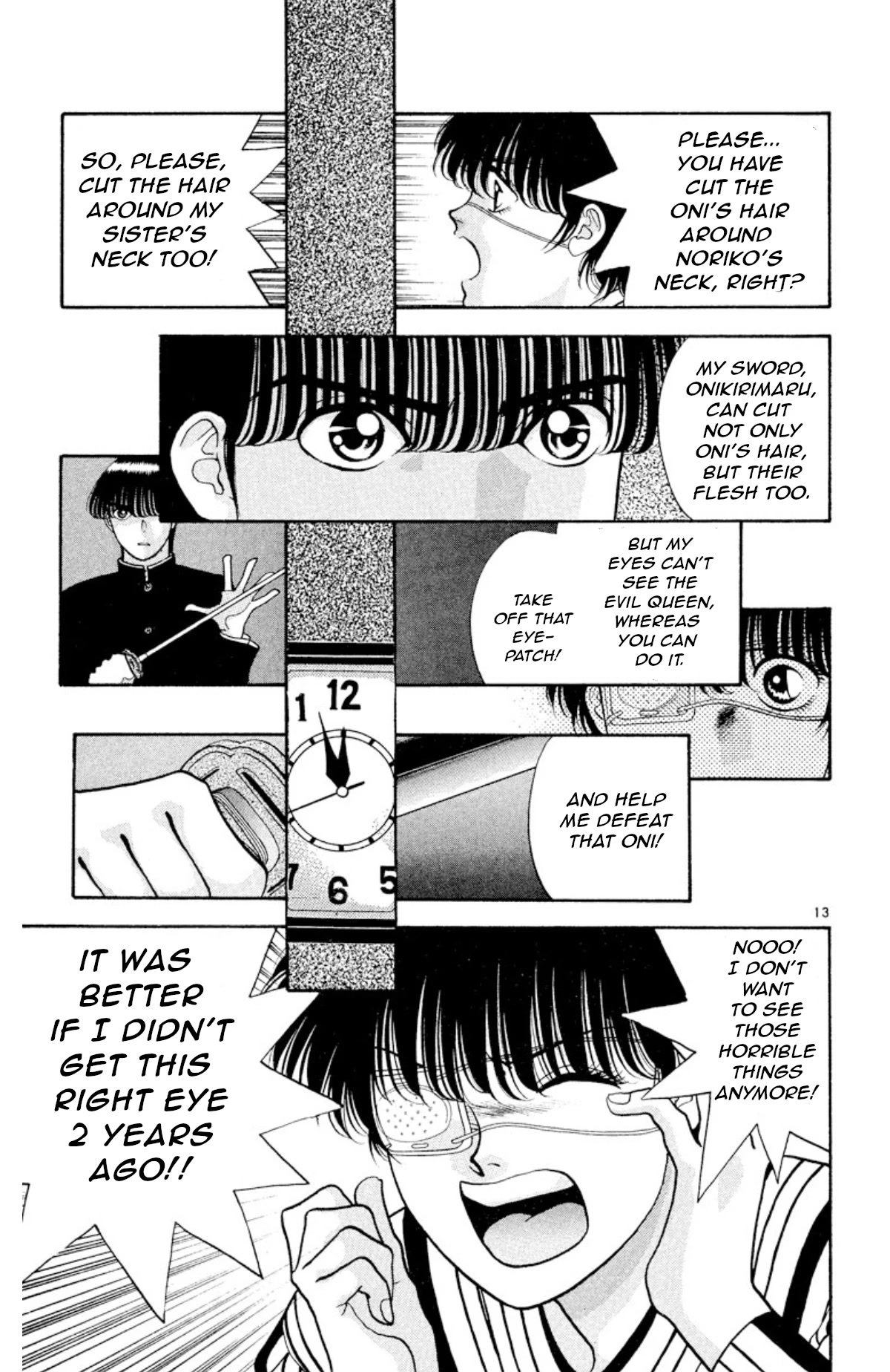 Onikirimaru Chapter 18 page 13 - Chapter 18: The Evil Queen (part 3)