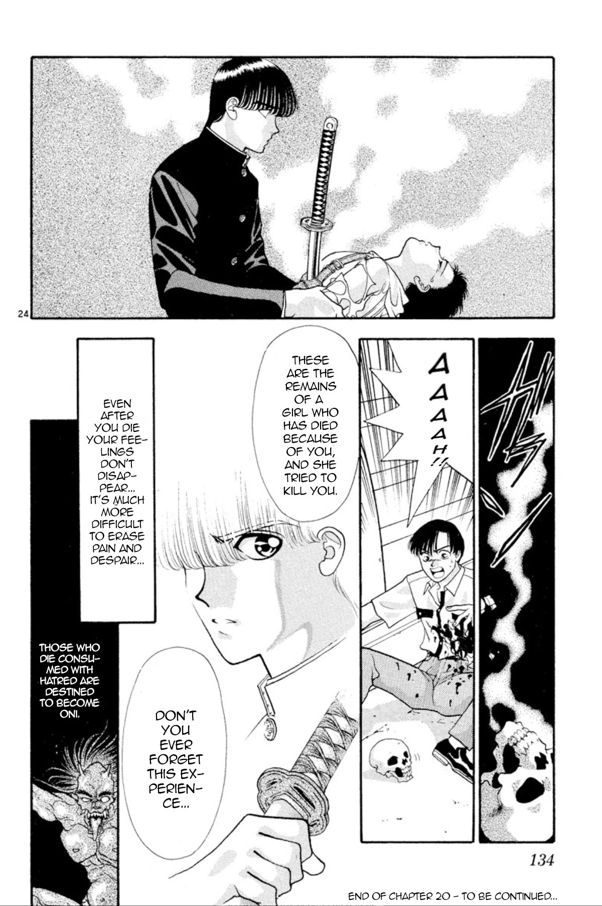 Onikirimaru Chapter 20 page 24 - Chapter 20: The corpse (part 2)