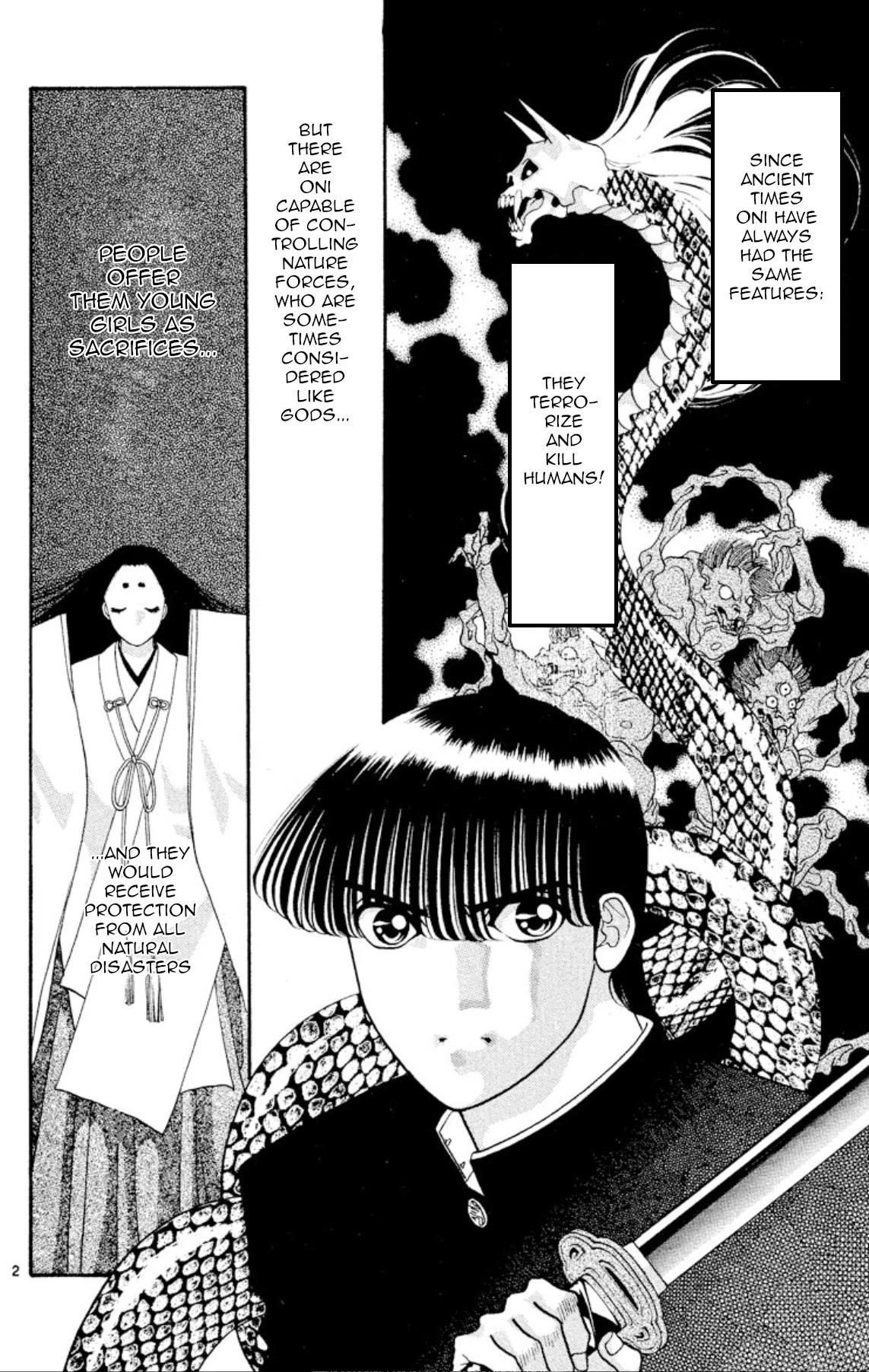 Onikirimaru Chapter 21 page 2 - Chapter 21: The evil god of the sea (part 1)