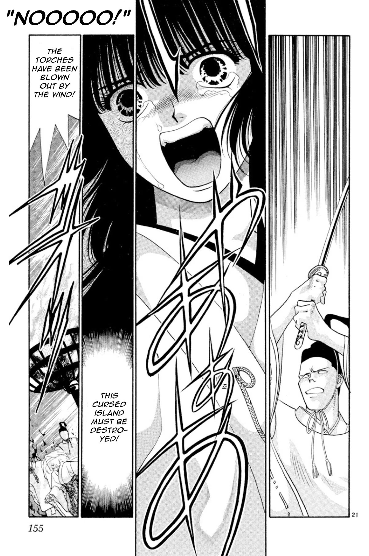 Onikirimaru Chapter 21 page 21 - Chapter 21: The evil god of the sea (part 1)