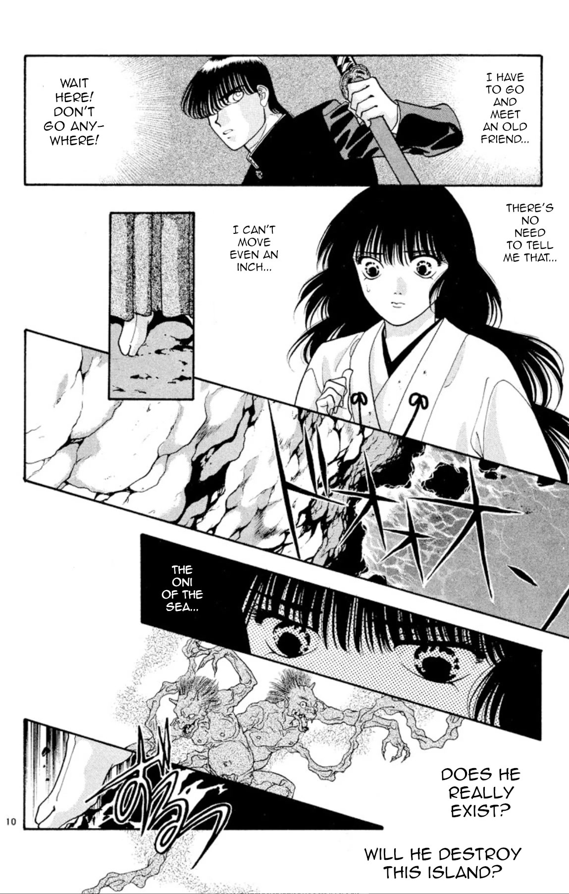 Onikirimaru Chapter 22 page 10 - Chapter 22: The evil god of the sea (part 2)