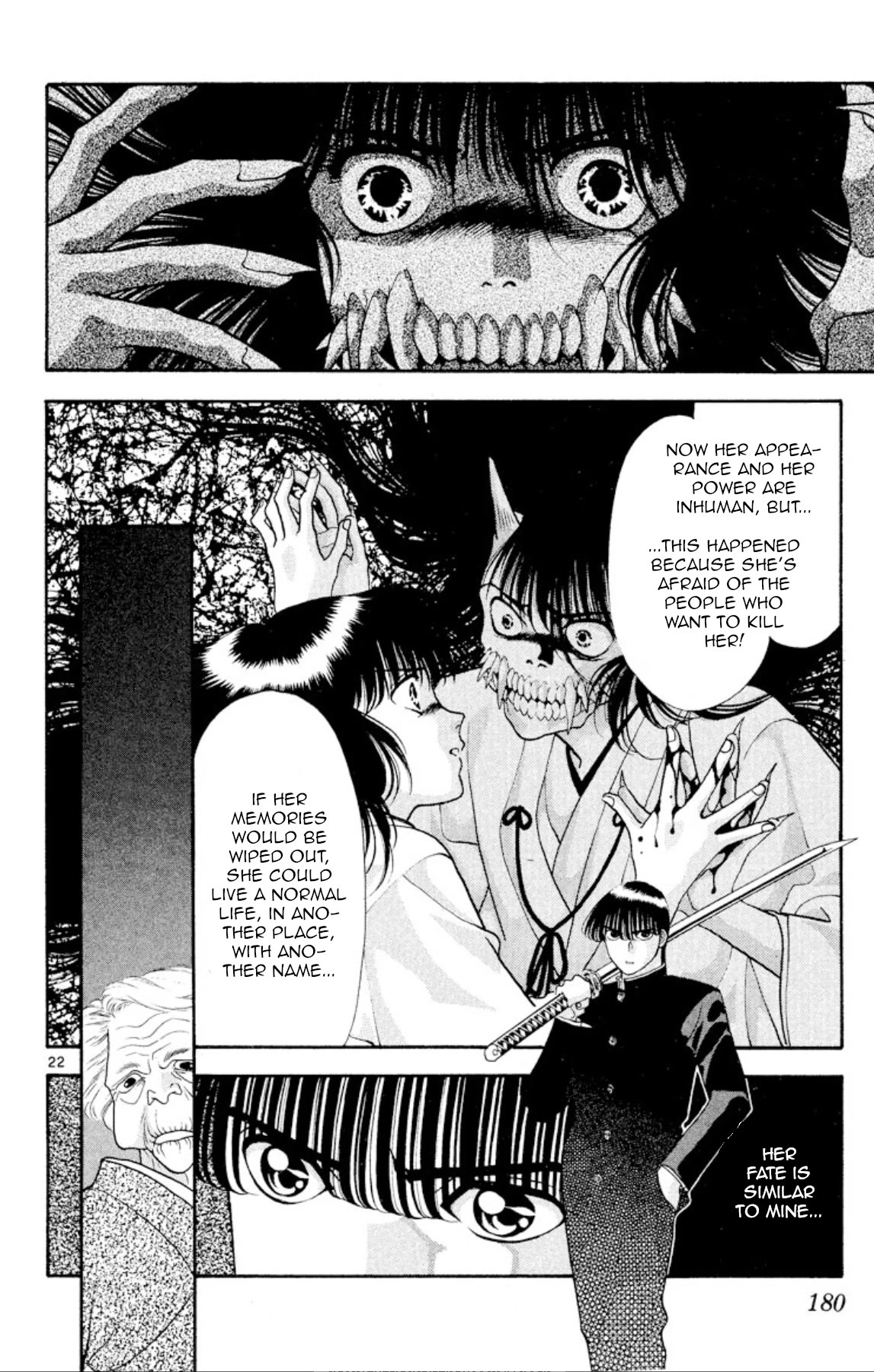 Onikirimaru Chapter 22 page 22 - Chapter 22: The evil god of the sea (part 2)