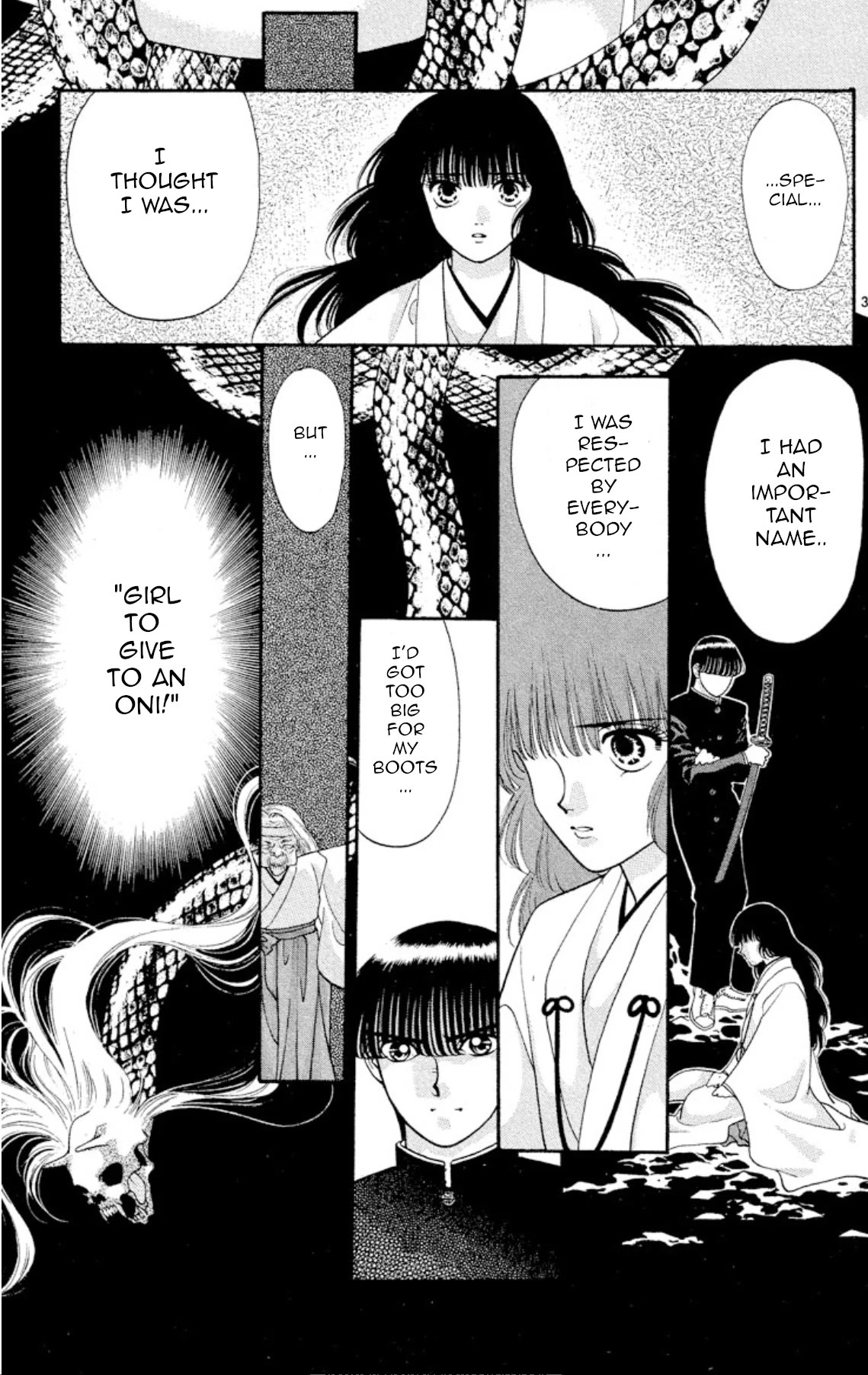 Onikirimaru Chapter 22 page 3 - Chapter 22: The evil god of the sea (part 2)