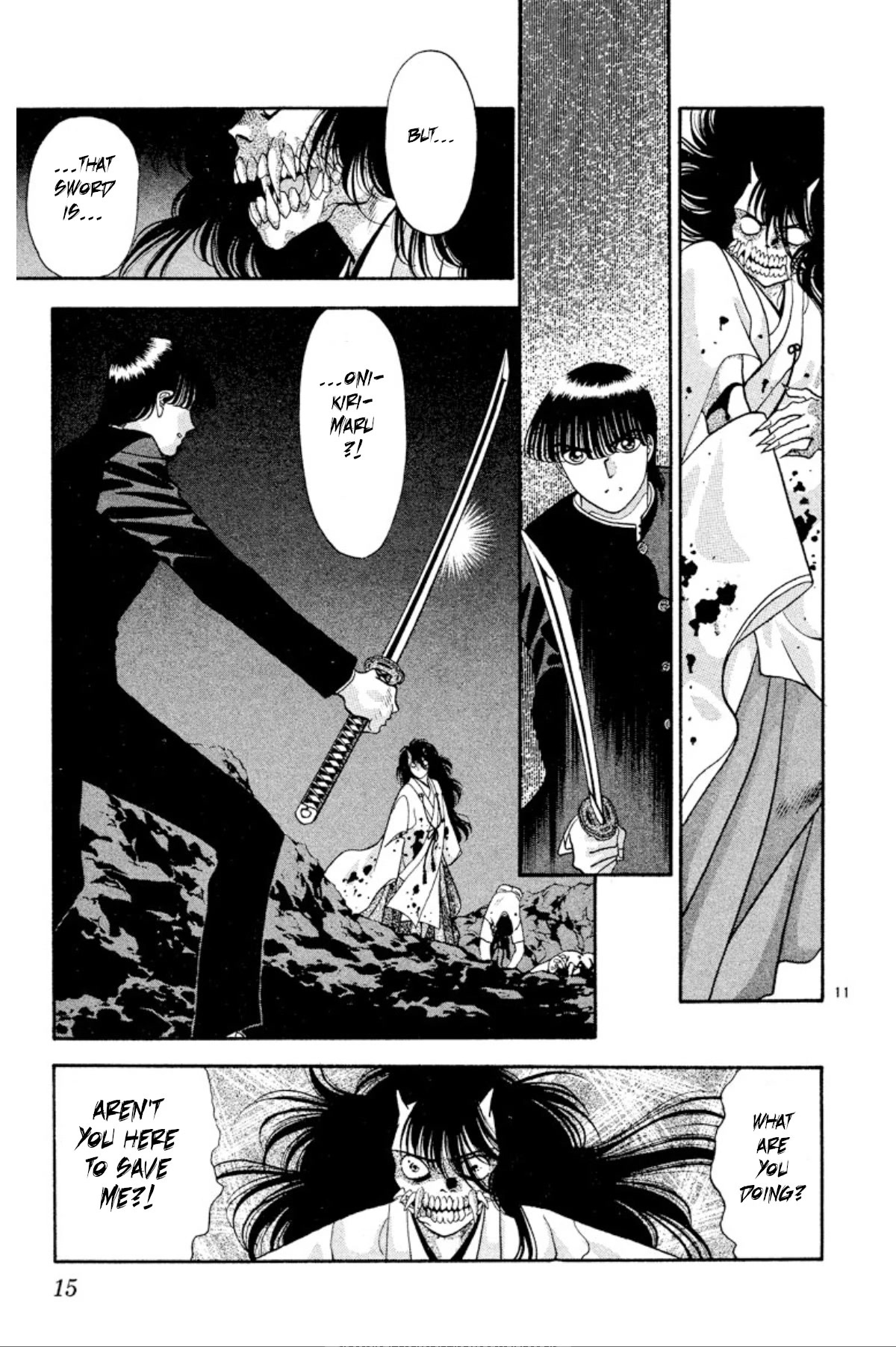 Onikirimaru Chapter 23 page 12 - Chapter 23: The evil god of the sea (part 3)