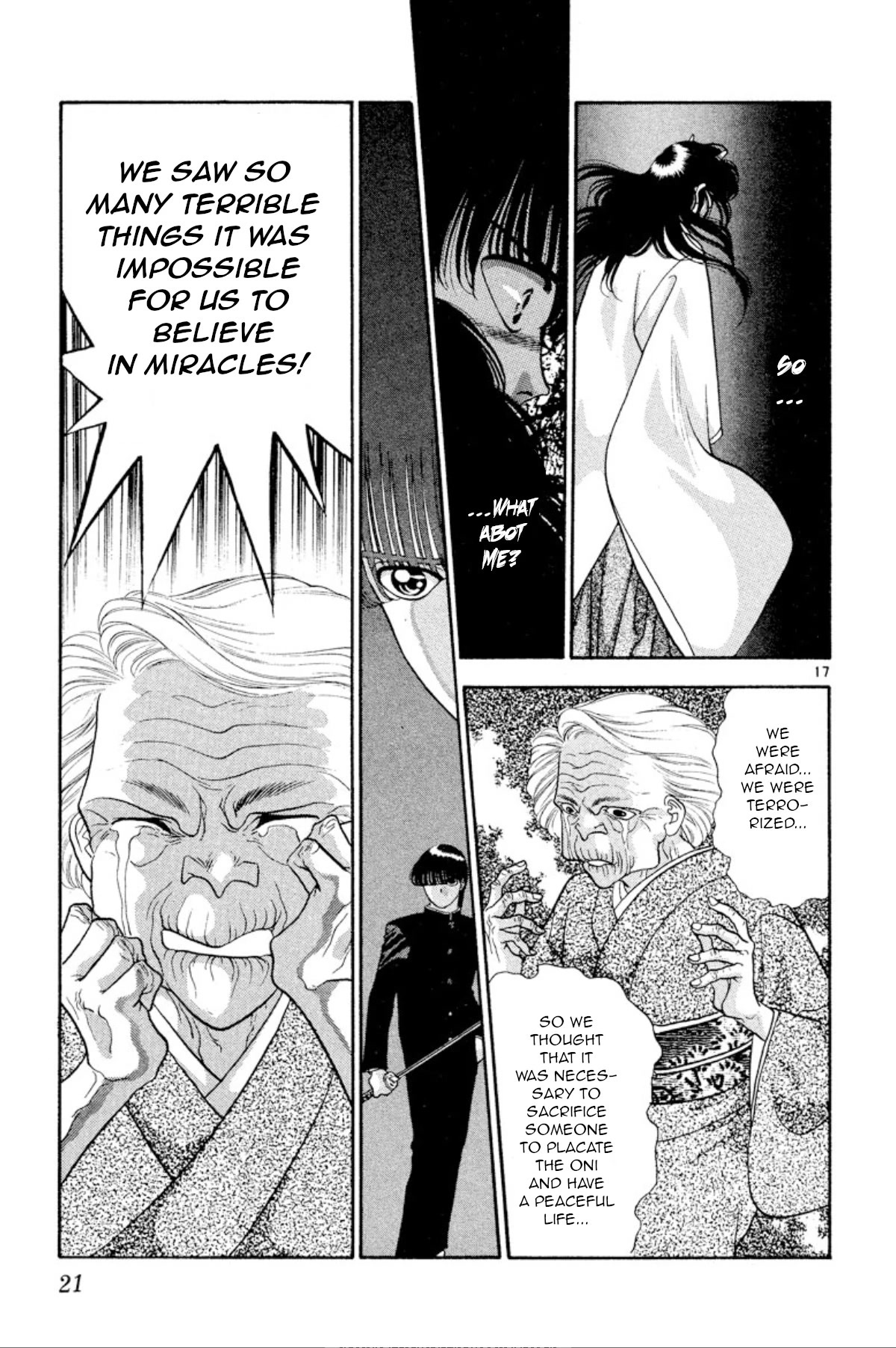 Onikirimaru Chapter 23 page 18 - Chapter 23: The evil god of the sea (part 3)
