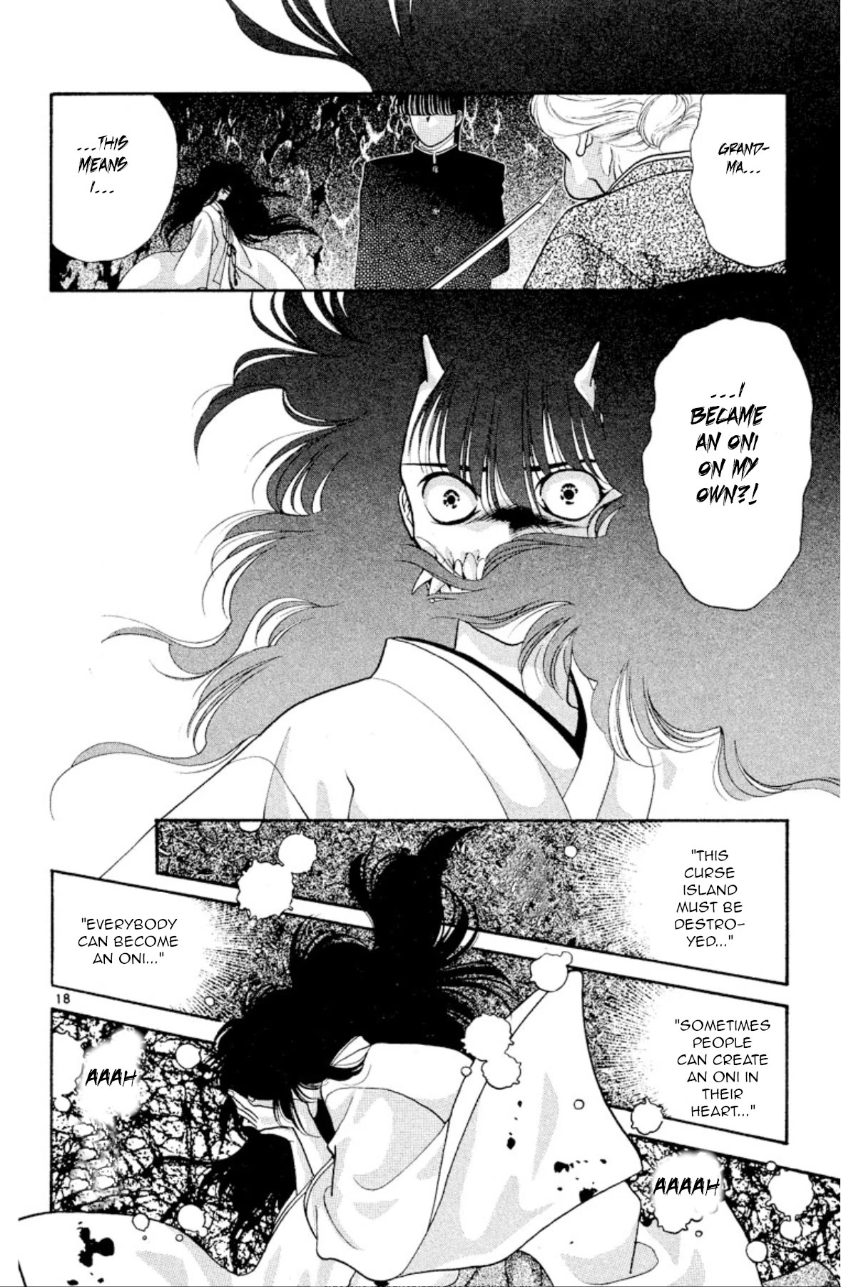 Onikirimaru Chapter 23 page 19 - Chapter 23: The evil god of the sea (part 3)