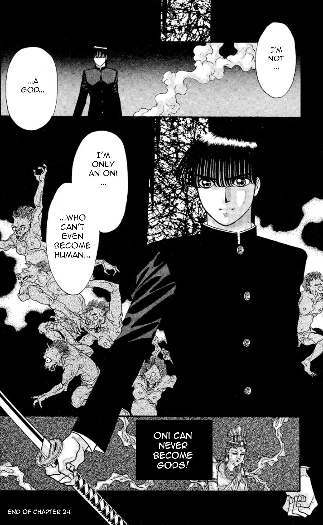 Onikirimaru Chapter 23 page 25 - Chapter 23: The evil god of the sea (part 3)