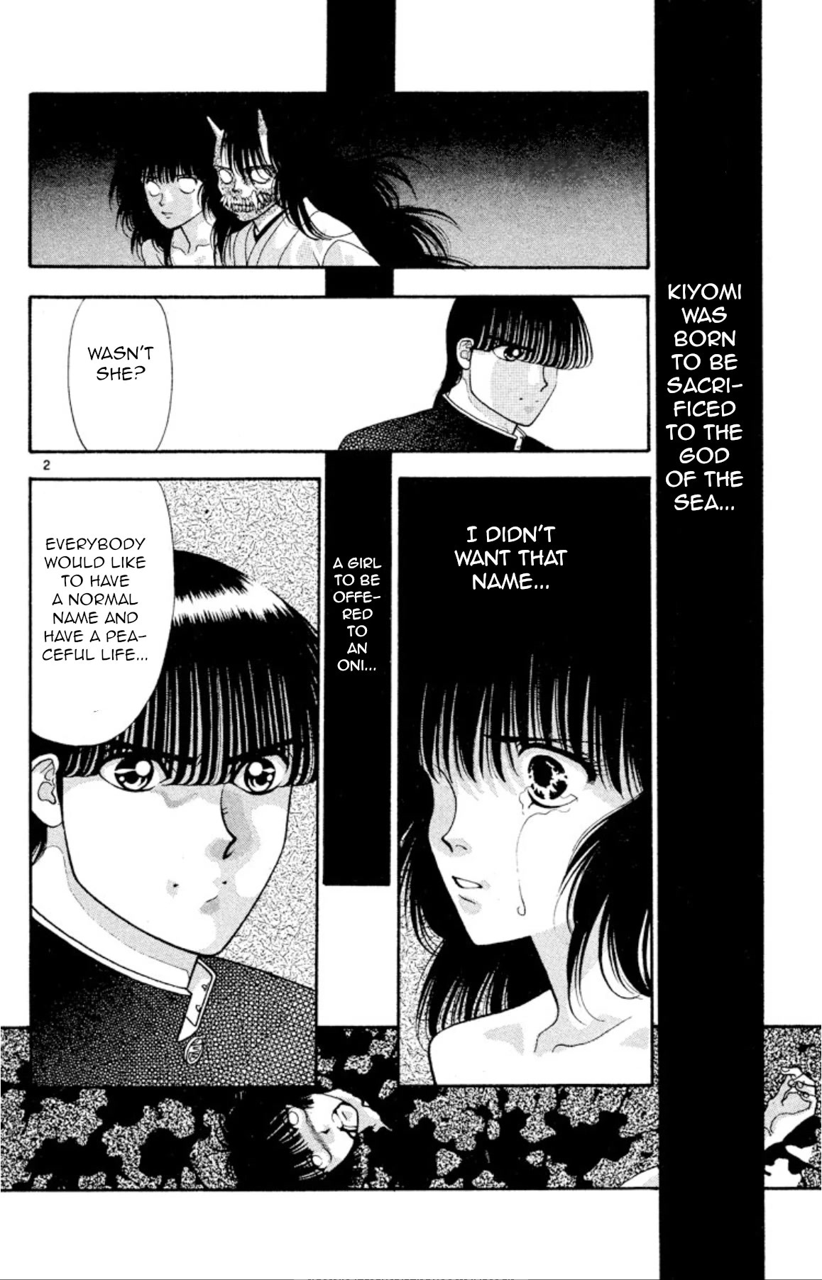 Onikirimaru Chapter 23 page 3 - Chapter 23: The evil god of the sea (part 3)