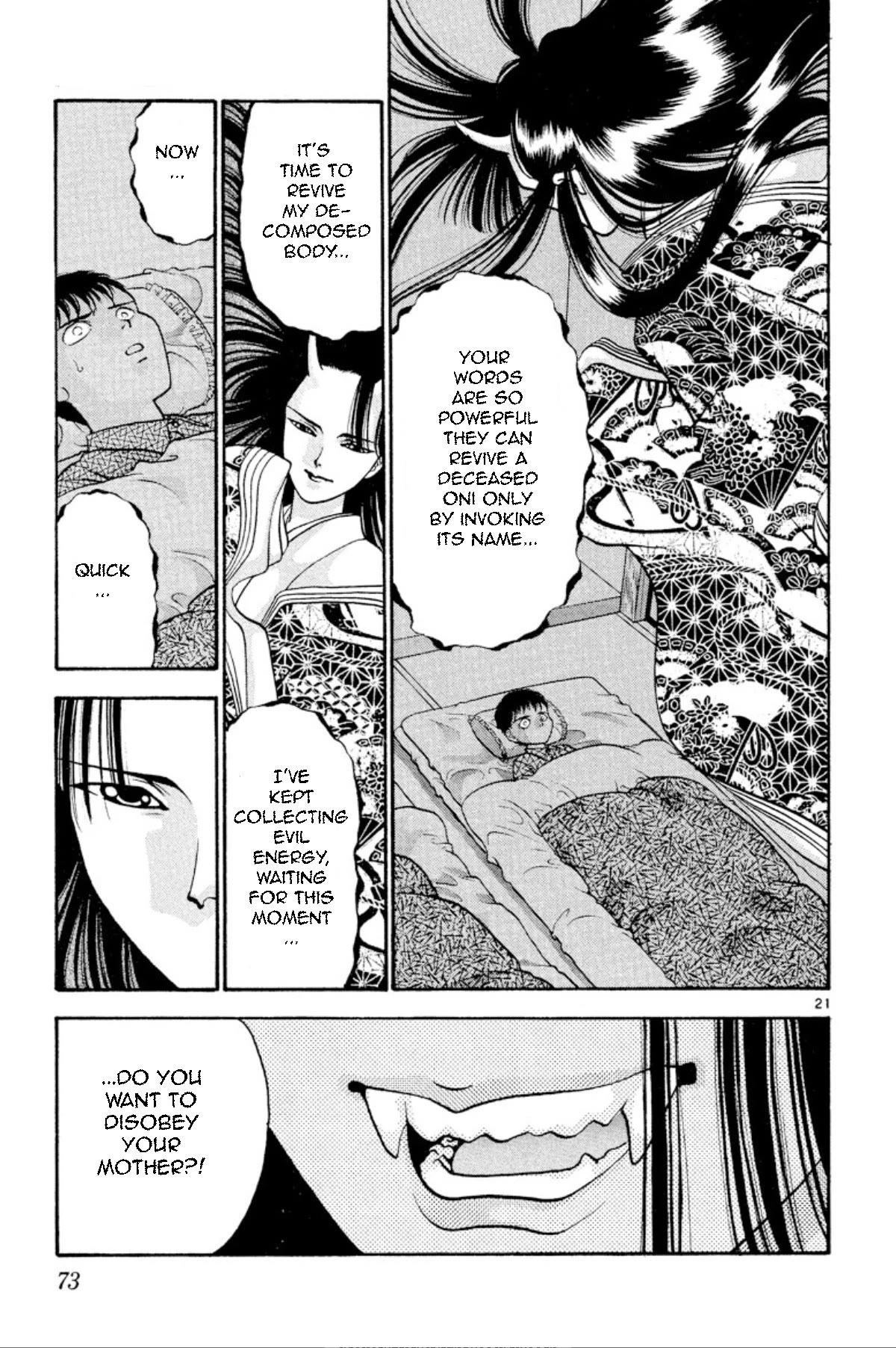 Onikirimaru Chapter 25 page 21 - Chapter 25: The colors of autumn (part 2)