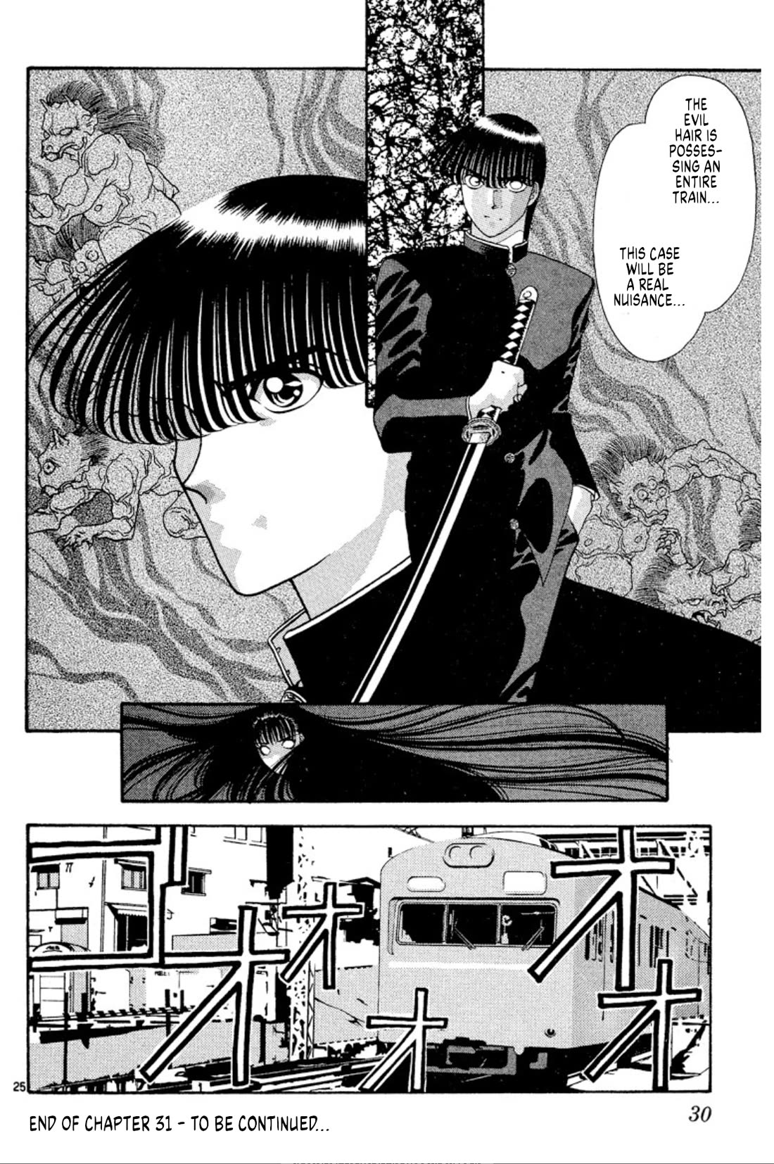 Onikirimaru Chapter 31 page 29 - Chapter 31: Evil hair (part 1)