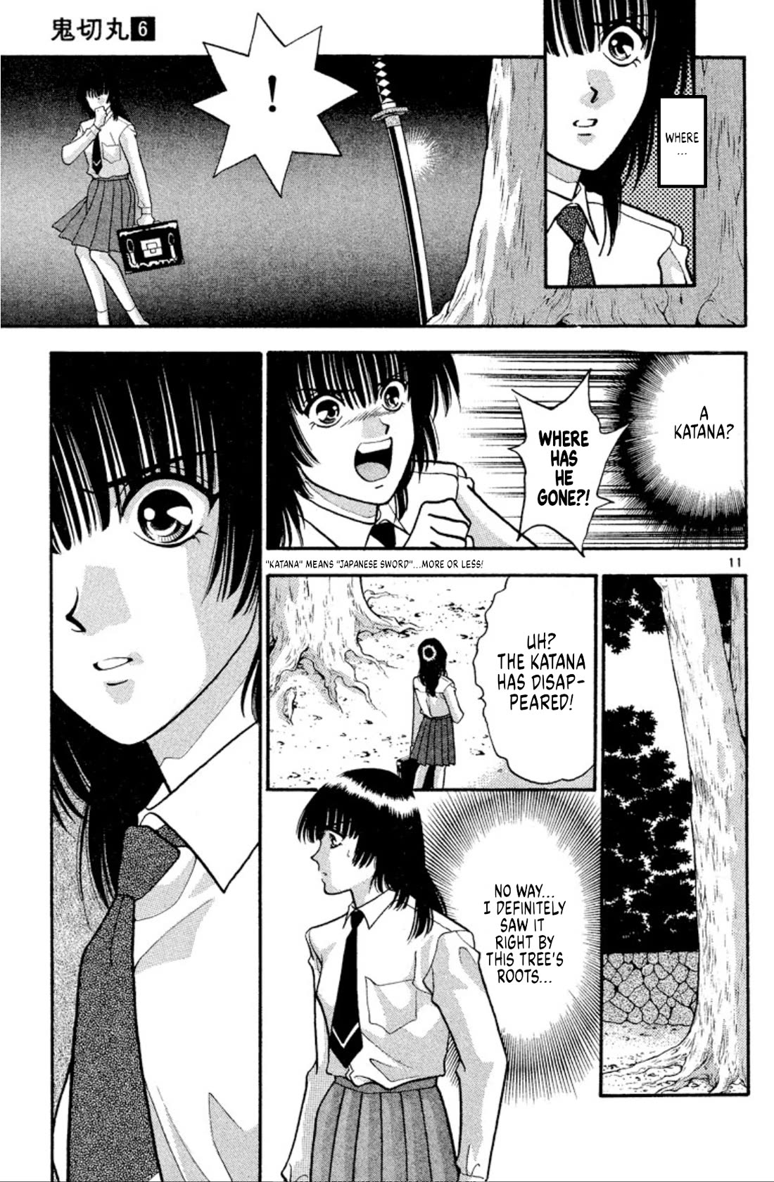Onikirimaru Chapter 33 page 11 - Chapter 33: The oni's bone (part 1)