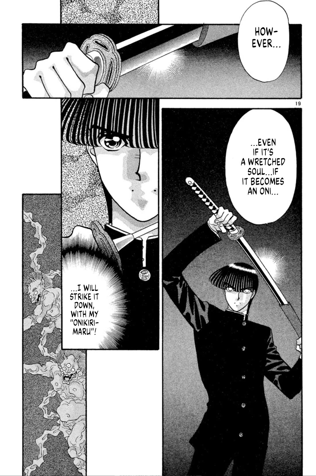 Onikirimaru Chapter 34 page 19 - Chapter 34: The oni's bone (part 2)