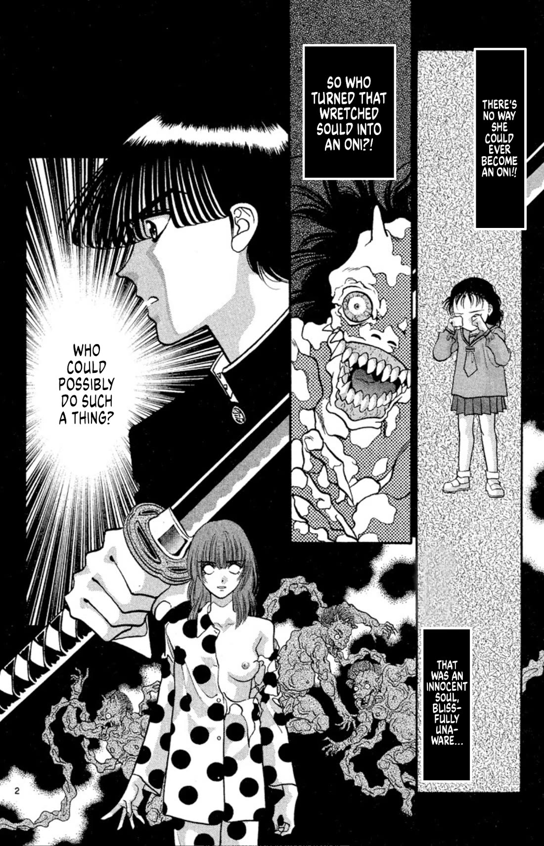Onikirimaru Chapter 34 page 2 - Chapter 34: The oni's bone (part 2)