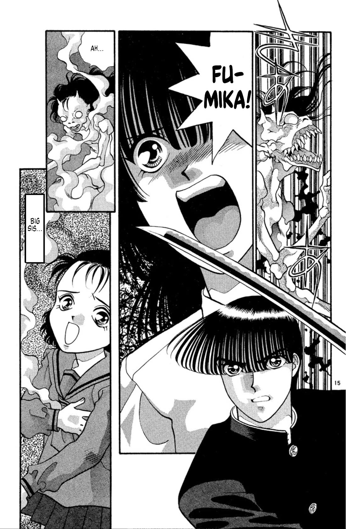 Onikirimaru Chapter 35 page 15 - Chapter 35: The oni's bone (part 3)