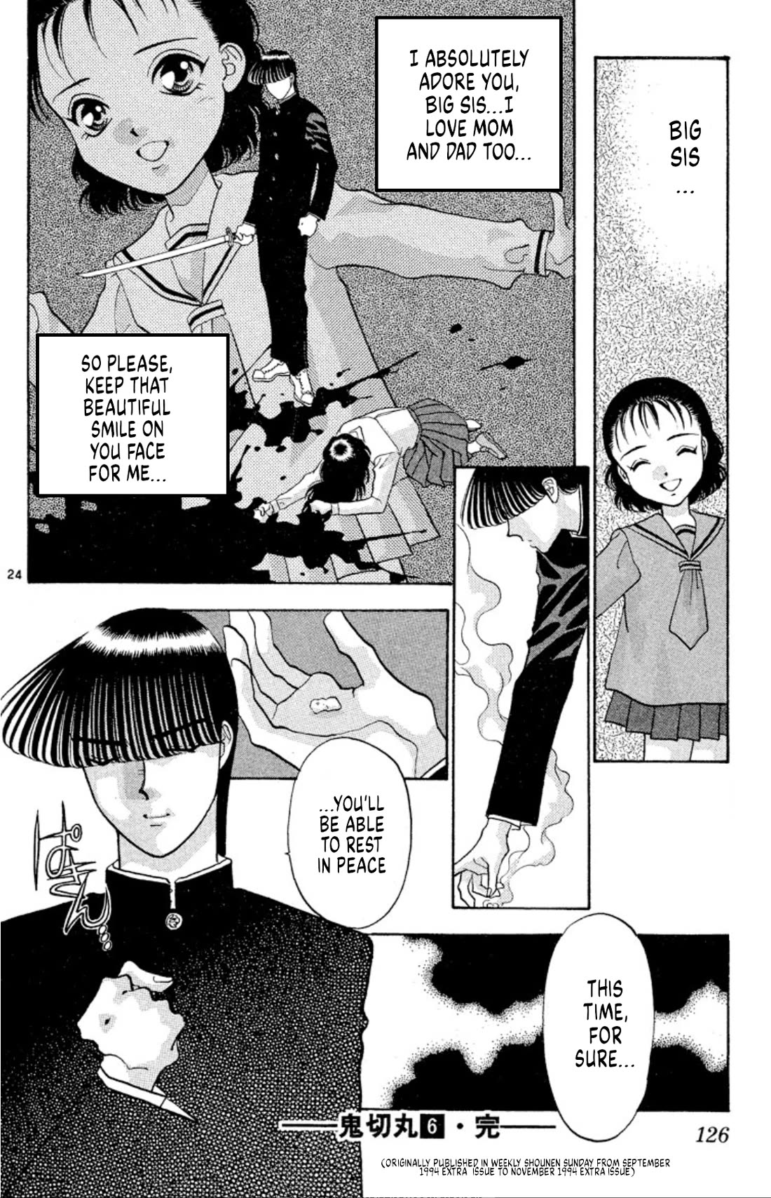Onikirimaru Chapter 35 page 24 - Chapter 35: The oni's bone (part 3)
