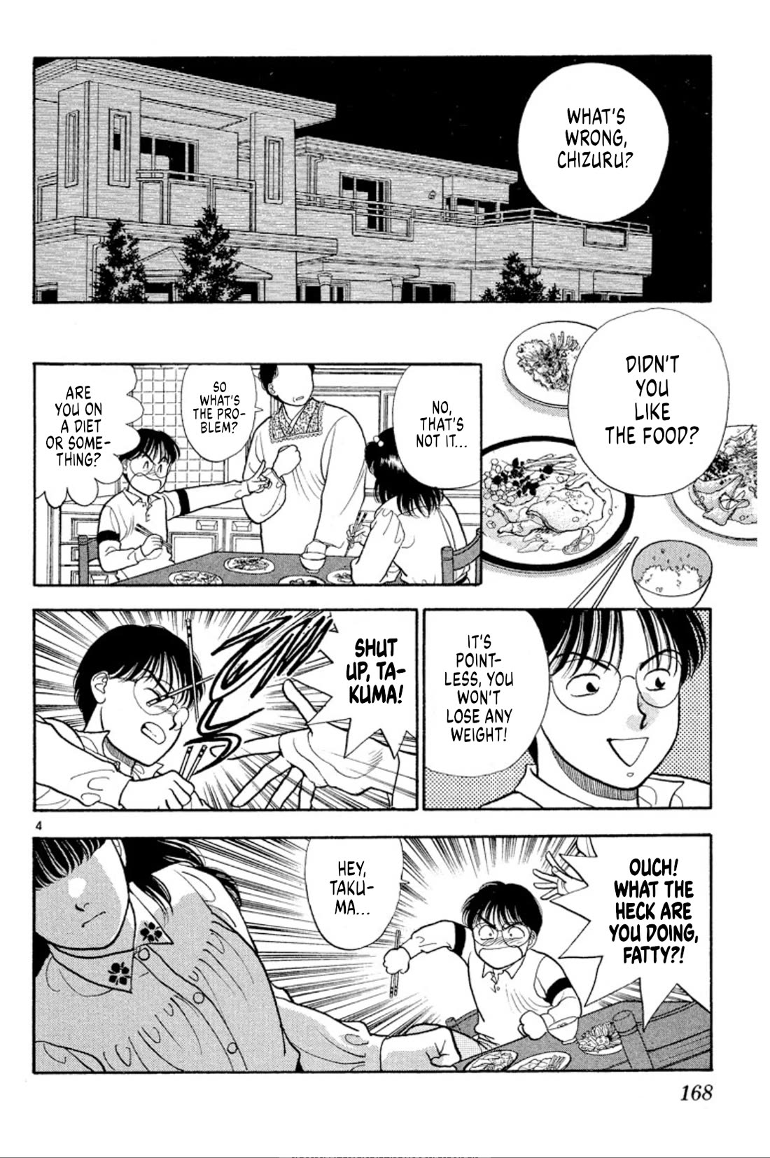 Onikirimaru Chapter 38 page 4 - Chapter 38: Twilight Channel 5 - Chizuru's sad diet