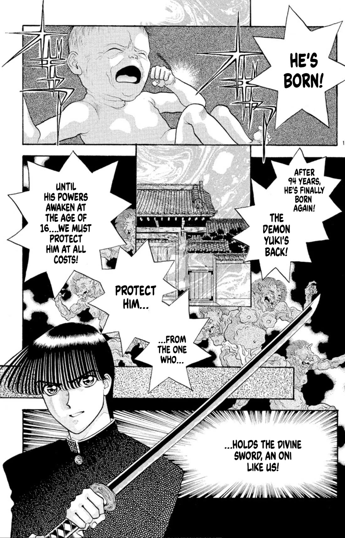 Onikirimaru Chapter 40 page 1 - Chapter 40: Oniotoshi
