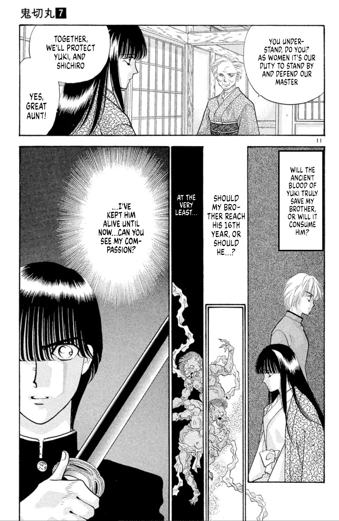 Onikirimaru Chapter 40 page 11 - Chapter 40: Oniotoshi