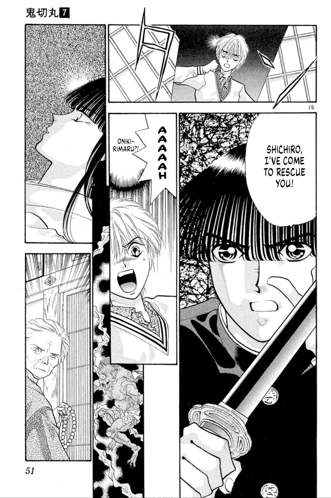 Onikirimaru Chapter 40 page 15 - Chapter 40: Oniotoshi