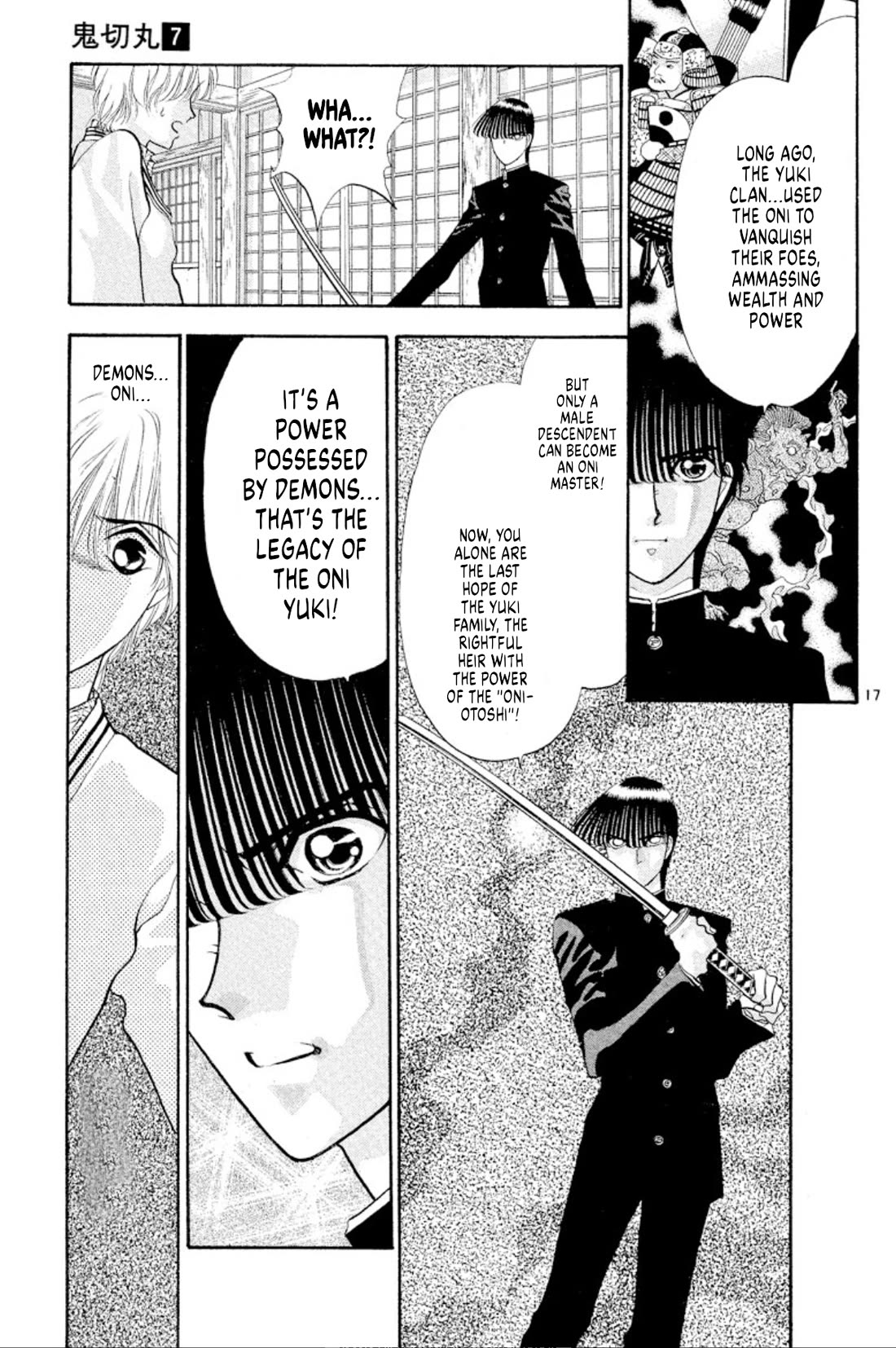 Onikirimaru Chapter 40 page 17 - Chapter 40: Oniotoshi