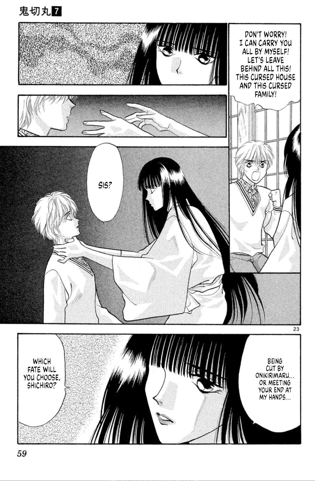 Onikirimaru Chapter 40 page 23 - Chapter 40: Oniotoshi