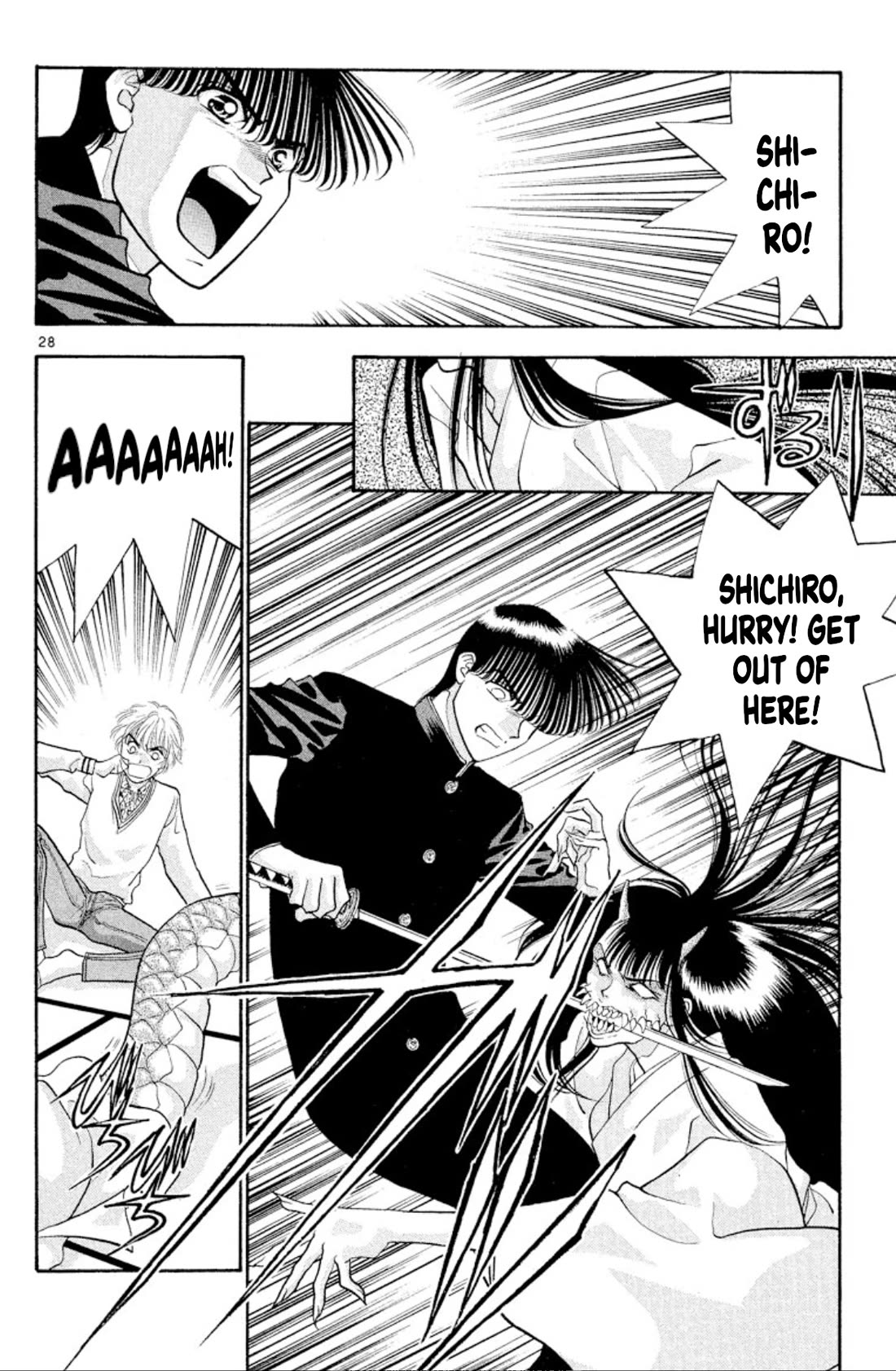 Onikirimaru Chapter 40 page 28 - Chapter 40: Oniotoshi