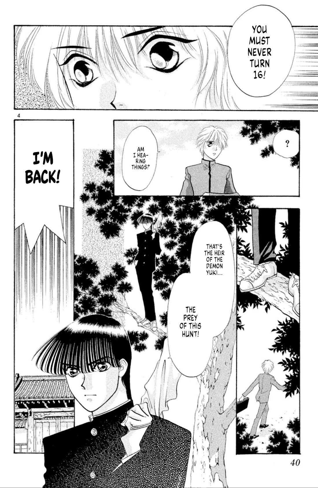 Onikirimaru Chapter 40 page 4 - Chapter 40: Oniotoshi