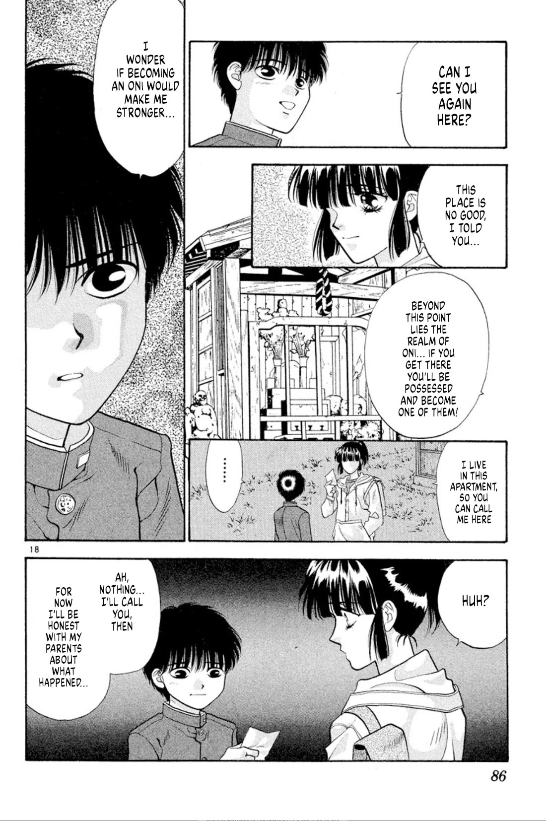 Onikirimaru Chapter 41 page 18 - Chapter 41: The demon path (part 1)
