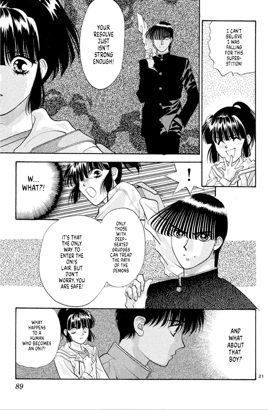 Onikirimaru Chapter 41 page 21 - Chapter 41: The demon path (part 1)
