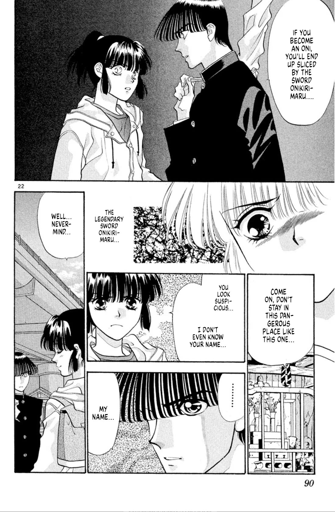 Onikirimaru Chapter 41 page 22 - Chapter 41: The demon path (part 1)