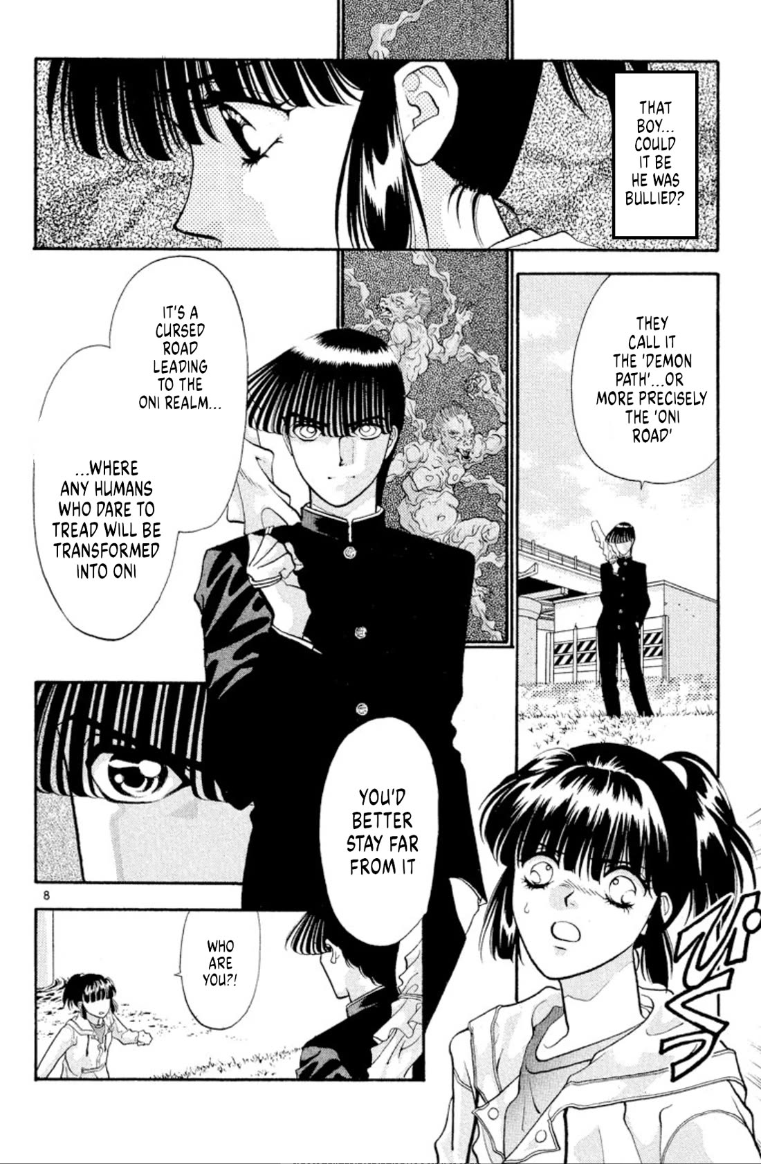 Onikirimaru Chapter 41 page 8 - Chapter 41: The demon path (part 1)