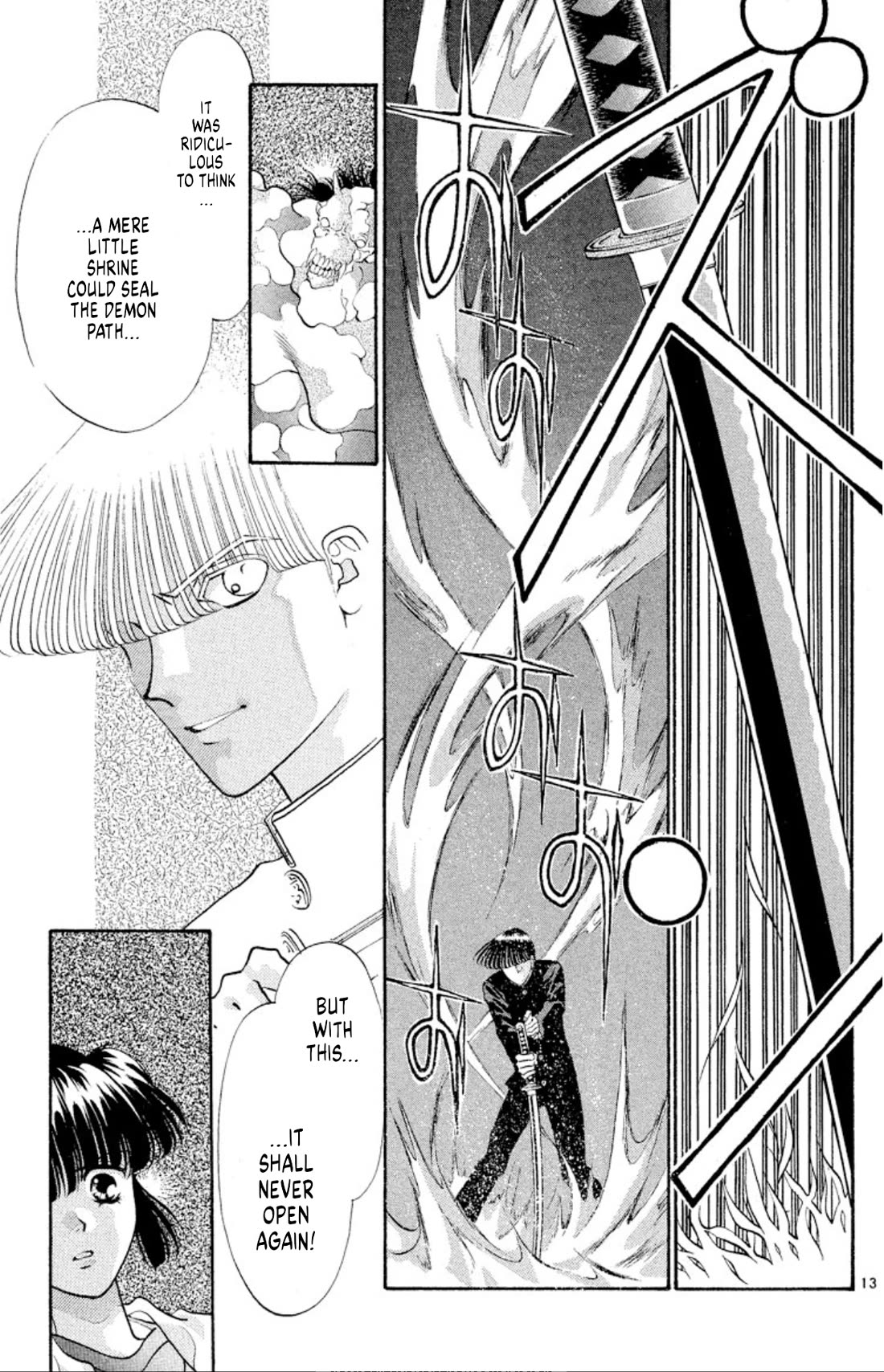 Onikirimaru Chapter 42 page 13 - Chapter 42: The demon path (part 2)