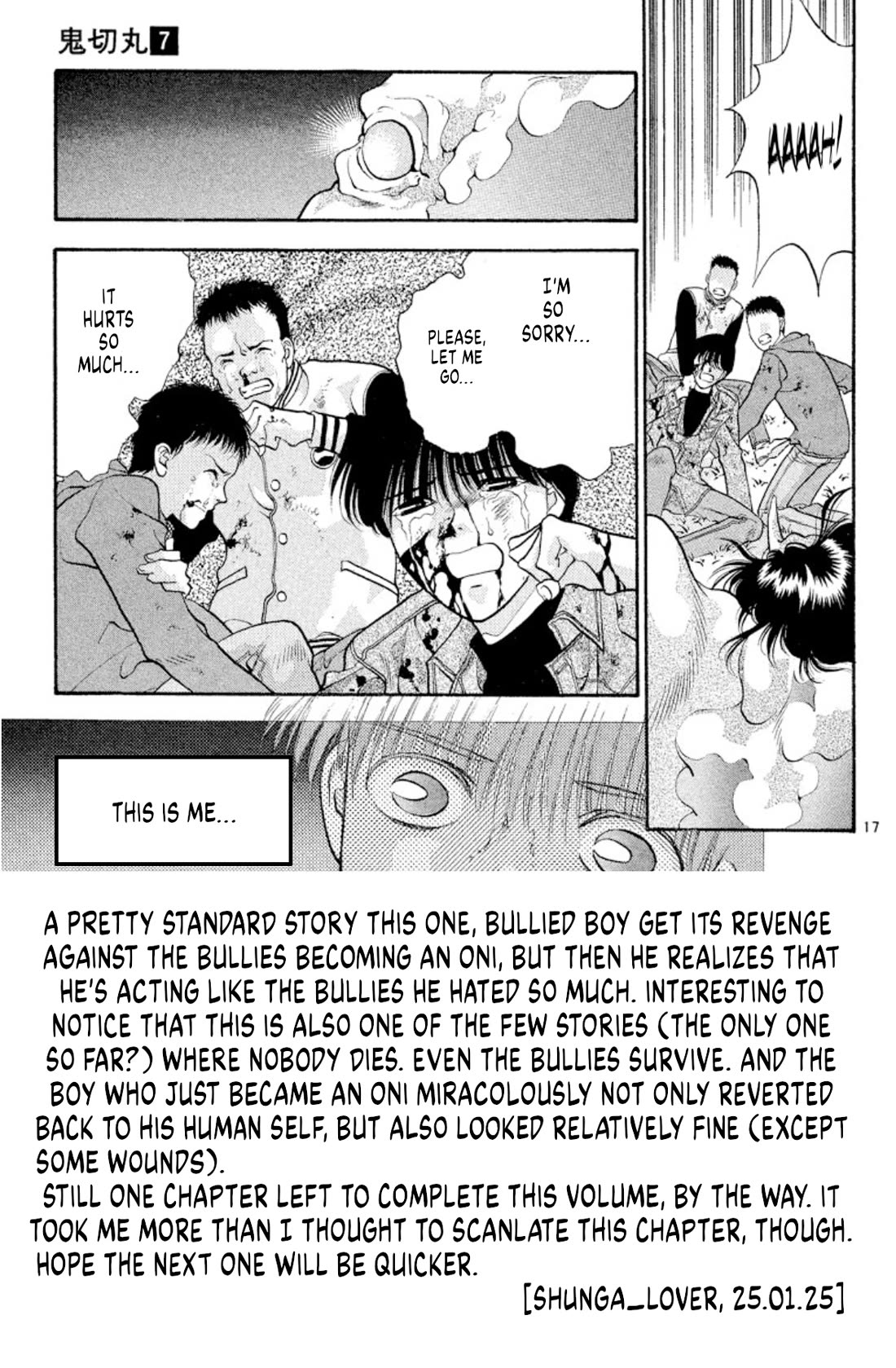 Onikirimaru Chapter 42 page 25 - Chapter 42: The demon path (part 2)