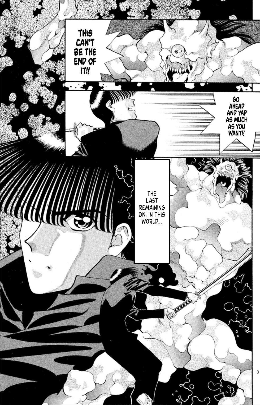 Onikirimaru Chapter 43 page 3 - Chapter 43: The ugly oni
