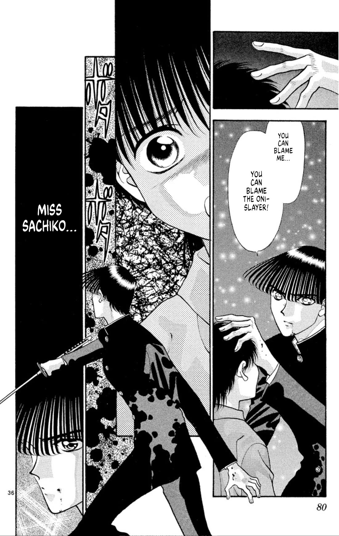 Onikirimaru Chapter 46 page 36 - Chapter 46: Return of the Yuki clan - part 2
