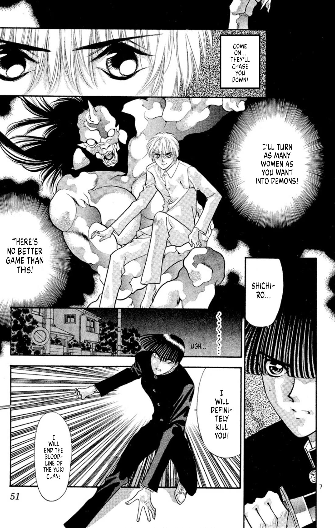 Onikirimaru Chapter 46 page 7 - Chapter 46: Return of the Yuki clan - part 2