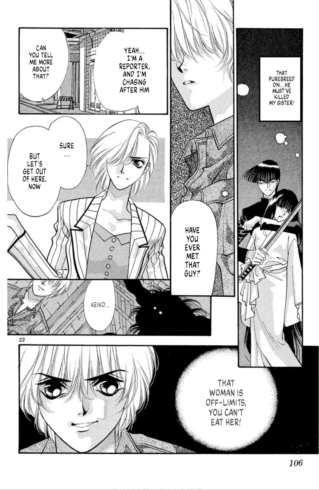 Onikirimaru Chapter 47 page 22 - Chapter 47: Return of the Yuki clan (part 3)