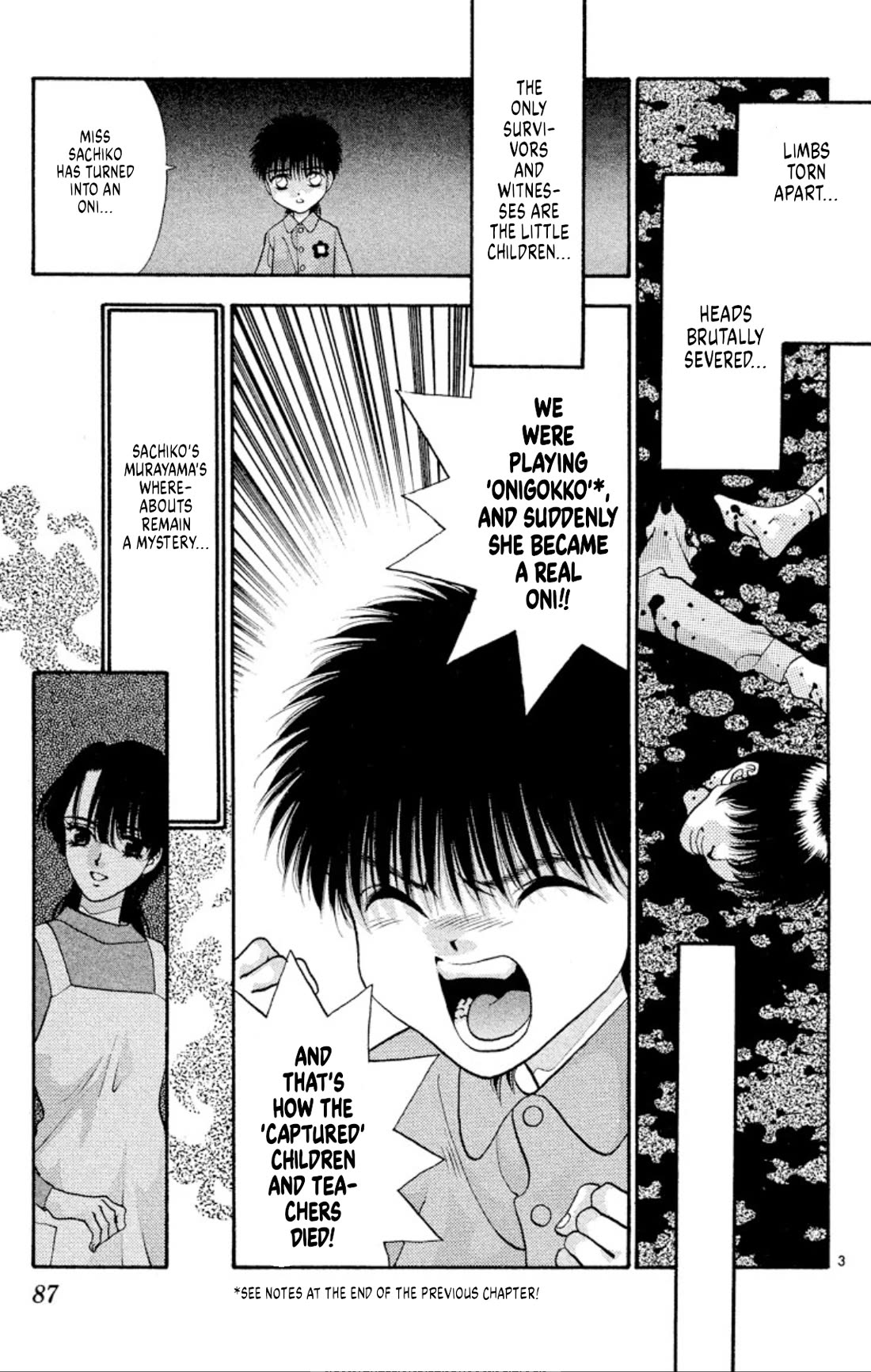Onikirimaru Chapter 47 page 3 - Chapter 47: Return of the Yuki clan (part 3)