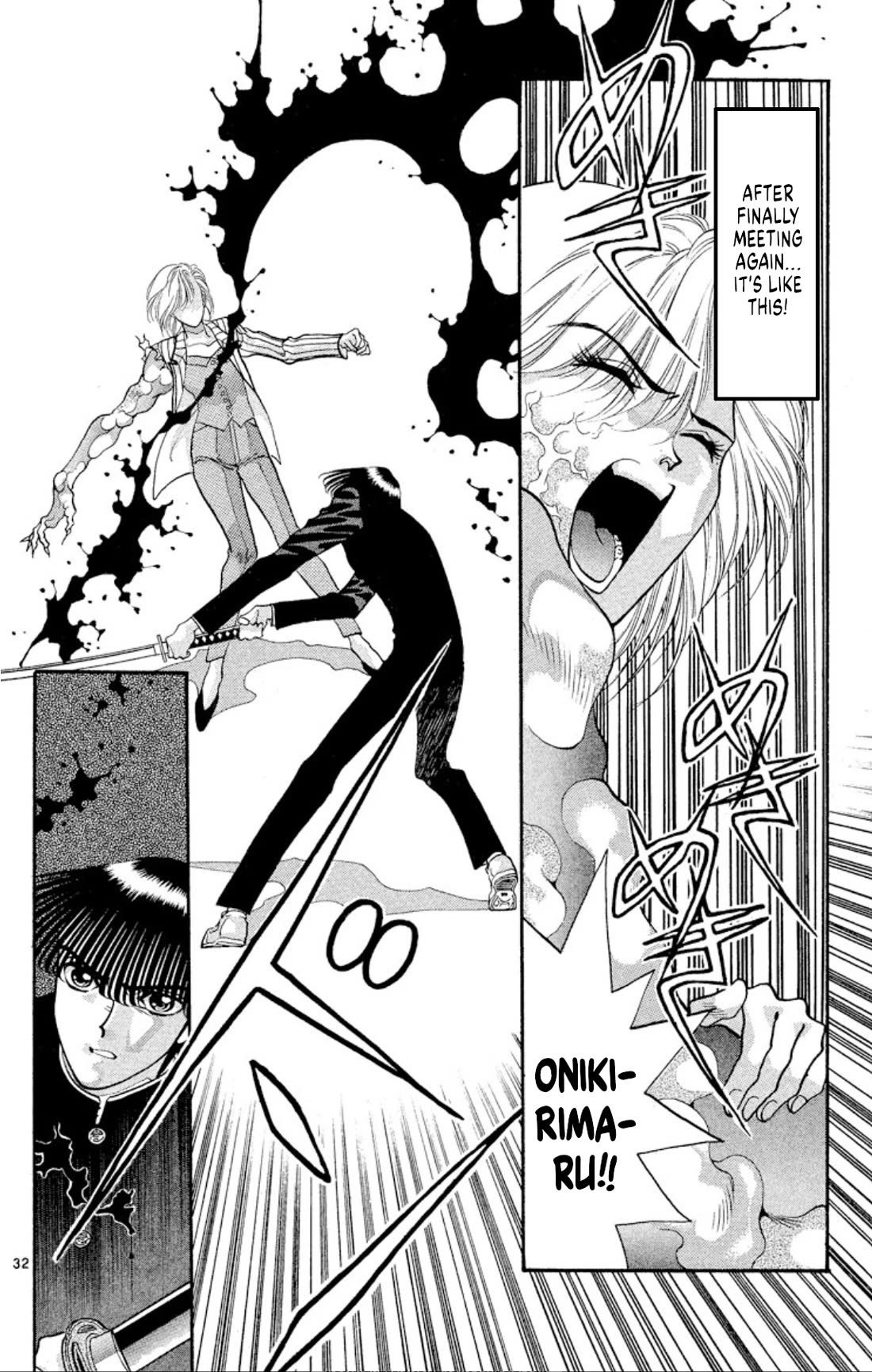 Onikirimaru Chapter 47 page 32 - Chapter 47: Return of the Yuki clan (part 3)
