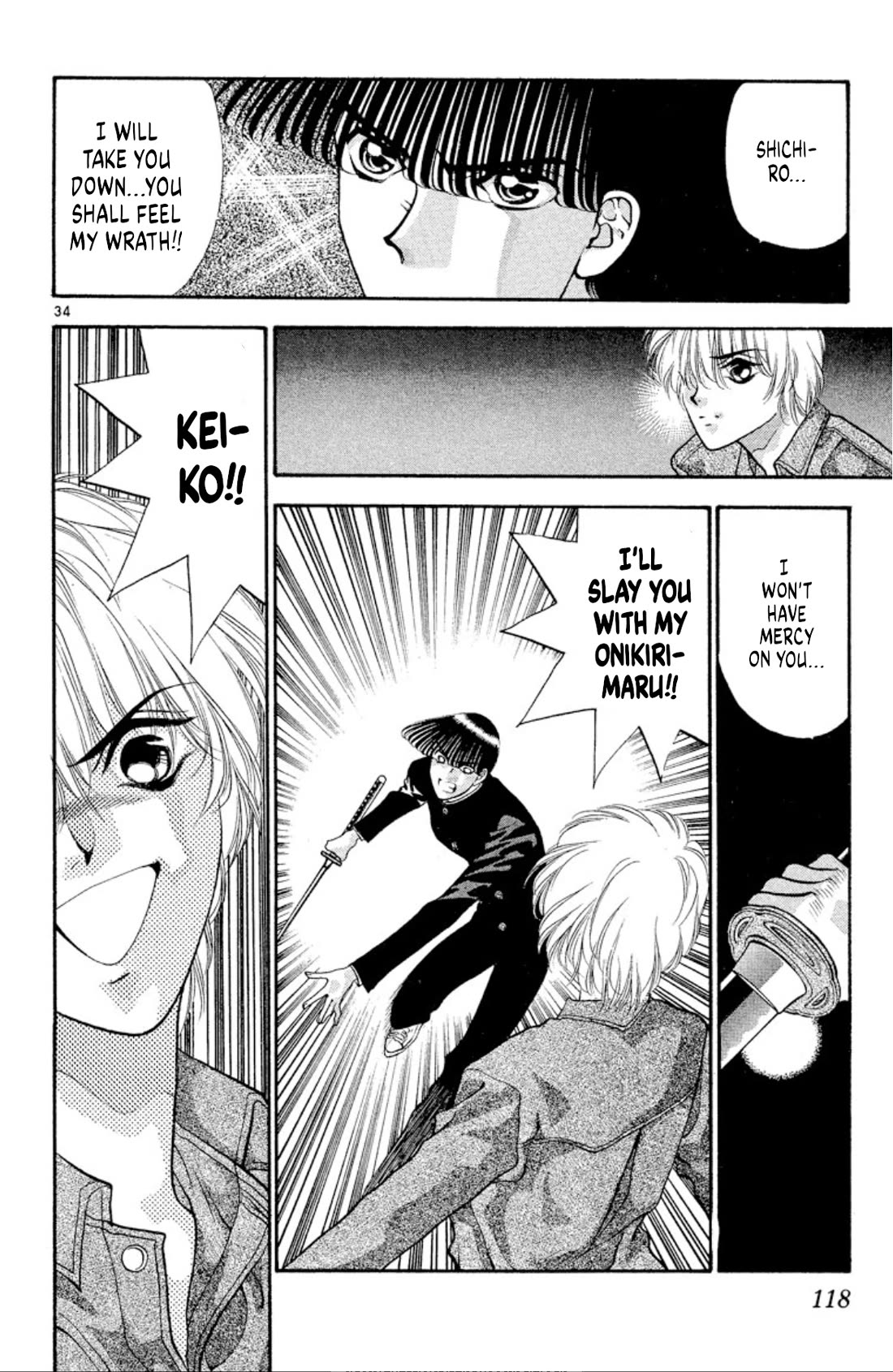 Onikirimaru Chapter 47 page 34 - Chapter 47: Return of the Yuki clan (part 3)
