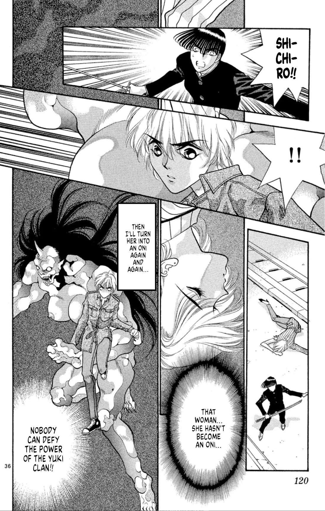 Onikirimaru Chapter 47 page 36 - Chapter 47: Return of the Yuki clan (part 3)