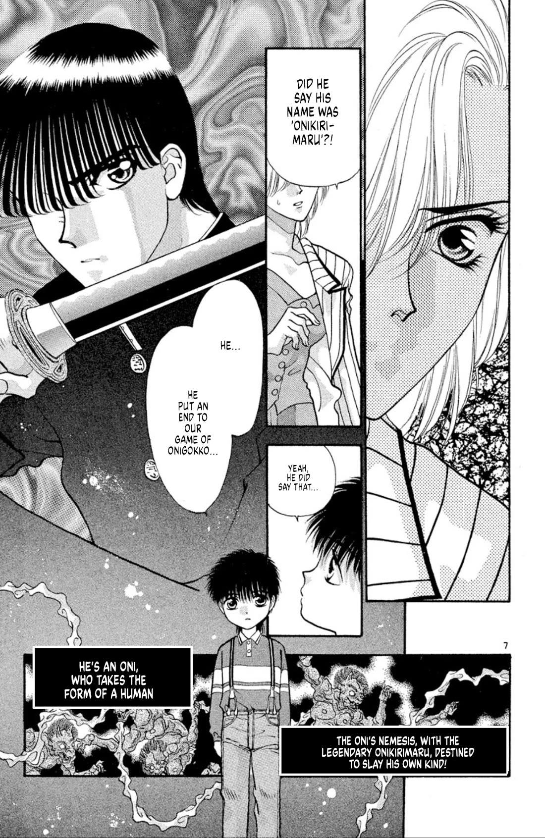 Onikirimaru Chapter 47 page 7 - Chapter 47: Return of the Yuki clan (part 3)