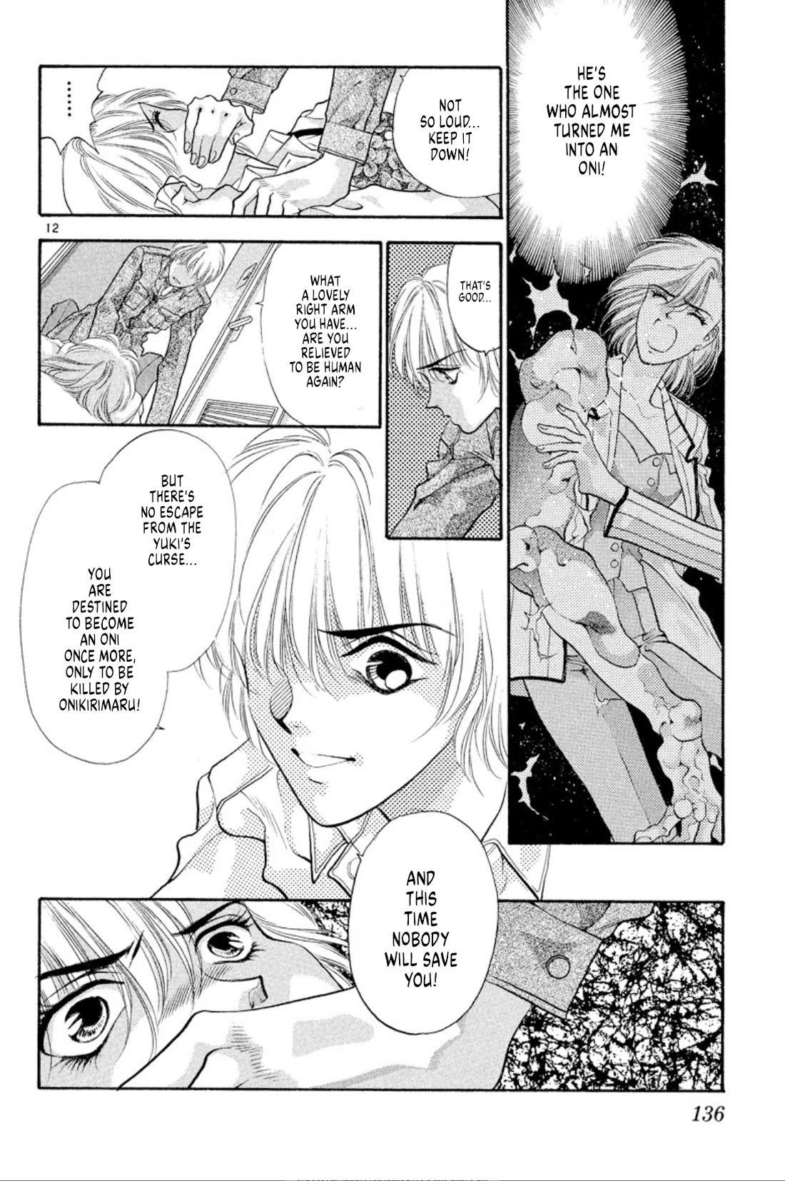Onikirimaru Chapter 48 page 12 - Chapter 48: Return of the Yuki clan (part 4 - final part)