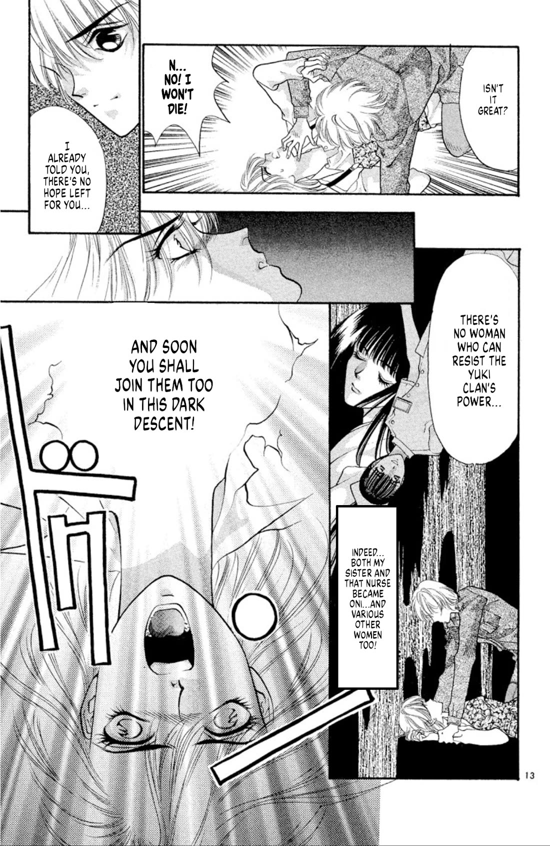 Onikirimaru Chapter 48 page 13 - Chapter 48: Return of the Yuki clan (part 4 - final part)