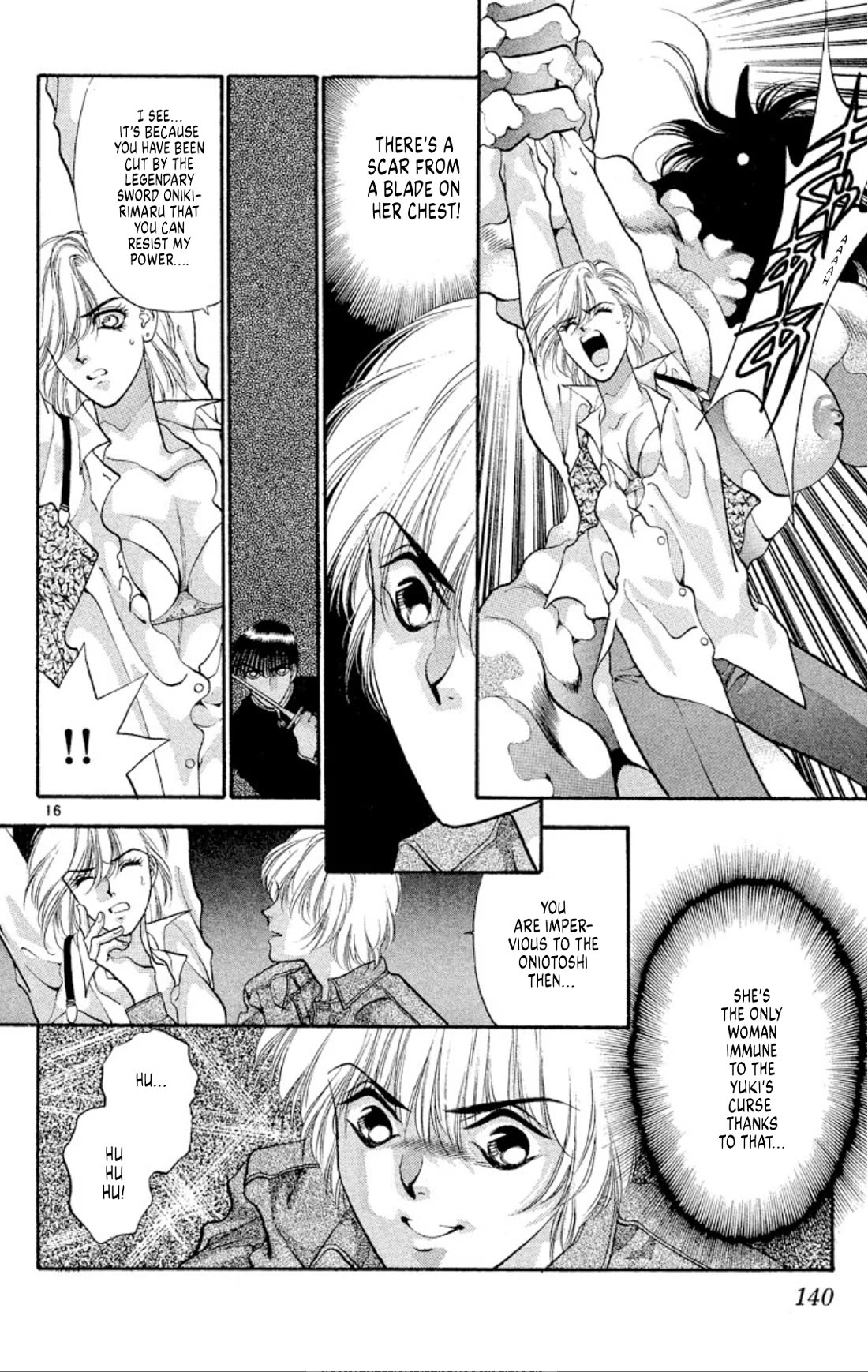 Onikirimaru Chapter 48 page 16 - Chapter 48: Return of the Yuki clan (part 4 - final part)